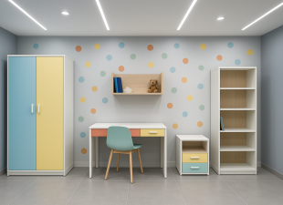 Pvc folyo kaplama COCUK ODASI