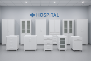 Pvc folyo kaplama hastane dolaplar