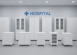 Pvc folyo kaplama hastane dolaplar