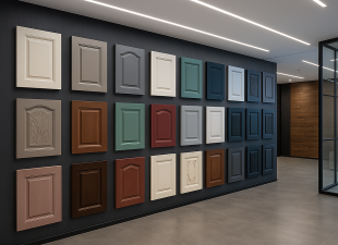 PVC FOLYO KAPLAMA MUTFAK KAPAKLARI