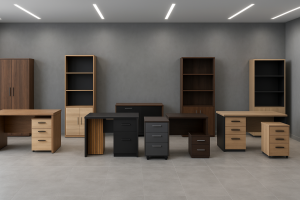 Pvc Folyo kaplama Ofis MASALARI